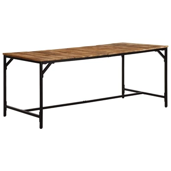 Valgomojo stalas, 180x90x75cm, mango medienos masyvas