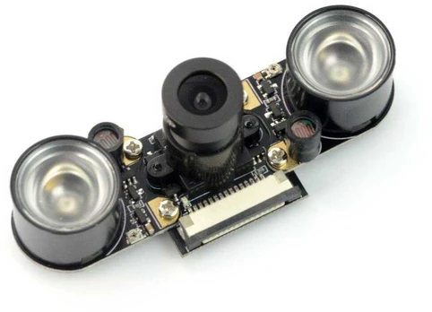 Odseven Kamera RpiCam OV5647 5MPx - naktinio matymo kamera, skirta Raspberry Pi