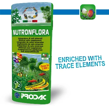 Akvariumo priežiūros priemonė Prodac Nutronflora, 0.25 l