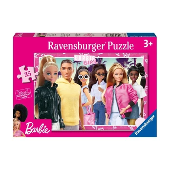 Dėlionė Ravensburger Barbie, 26 cm x 18 cm