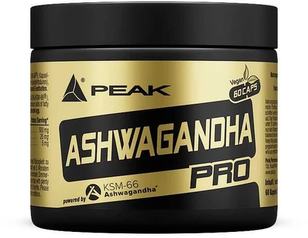Peak Ashwagandha Pro 60 kaps.