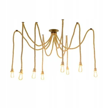 Lubinis šviestuvas Toolight Šviestuvas Spider Rope 8
