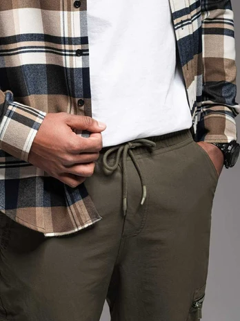 men's pants olive