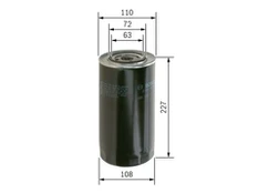 Alyvos filtras BOSCH 0 451 301 156