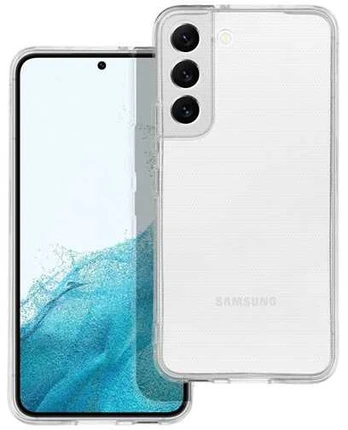 Clear Skaidrus 2 mm "Samsung Galaxy S22" dėklas, permatomas (su kameros apsauga)