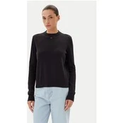 Tommy Jeans Megztinis Essential DW0DW20159 Juoda Regular Fit