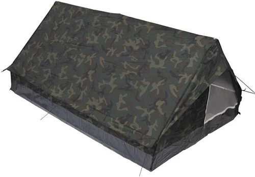 Palapinė MFH Minipack, woodland, 2 asm.