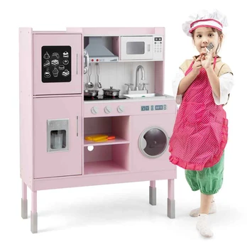 Bonideco Select Vaikų virtuvė 83x29x103cm., rožinės spalvos