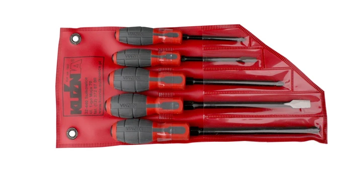 SCREWDRIVER SET 5 PCS 2-FLAT 3-CROSS