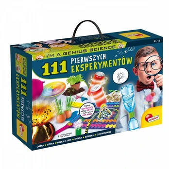 Lisciani LISCIANI I"M A GENIUS 111 PIERWSZYCH EKSPERYMENTÓW.