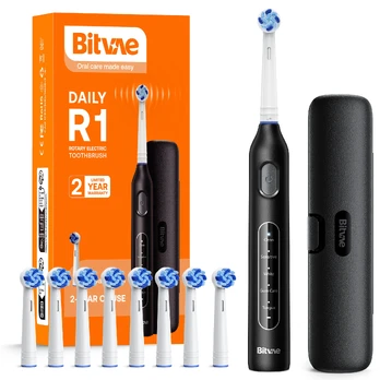Elektrinis dantų šepetėlis Bitvae R1 juodas