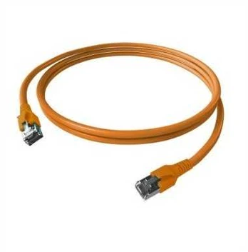 „EasyLan FlexBoot Cat.6A“ jungiamasis kabelis, S/FTP, oranžinis, 10 m