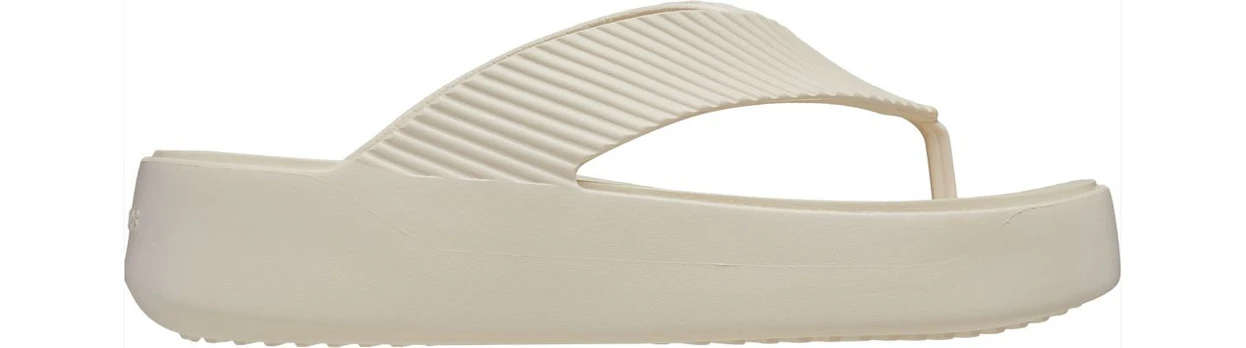 Crocs™ GETAWAY GROOVE PLATFORM FLIP Sandstone - 39,5