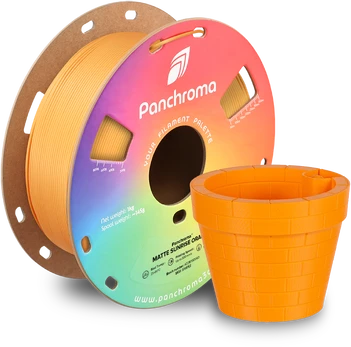 Polymaker Panchroma™ PLA Matte 1.75 mm 1kg - Sunrise Oranžinis