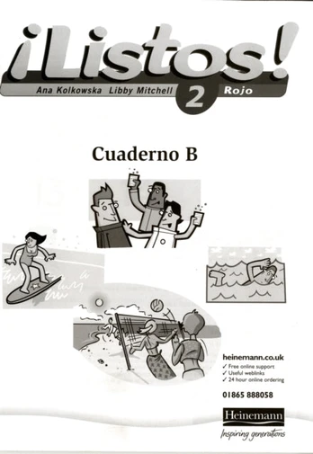 Listos! 2 Rojo Workbook (Pack of 8)