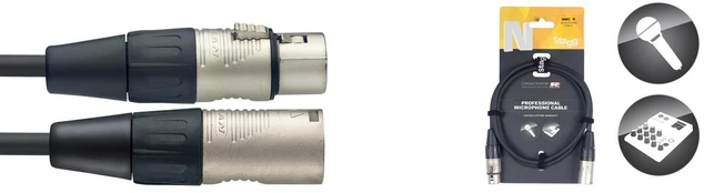 Audio kabelis Stagg NMC20R, 20m
