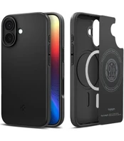 Dėklas Spigen Thin Fit MagSafe Case for iPhone 17 - Juodas