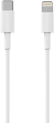Sinox USB C til Lightning kabelis. 1m. Hvid