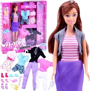 Anlily Anlily Lėlė su ubraniami stroje buty akces. ZA2457