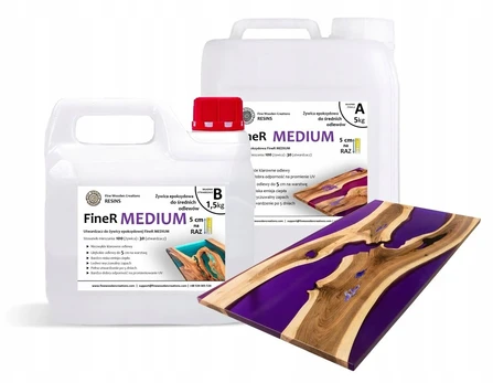 Finer Medium epoksidinė derva liejimui 1,3kg