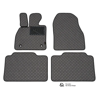 Eko odos kilimėliai QuiltyMats MITSUBISHI ECLIPSE 2006-2012m. (Pilka / pilkos siūlės)