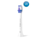 Philips Sensitive HX6058/87 8-pack brush heads, 8 pc(s), Baltas, 3 month(s), Extra soft, Germany, Philips