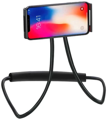Grundig - Flexible, adjustable smartphone holder (juodas)