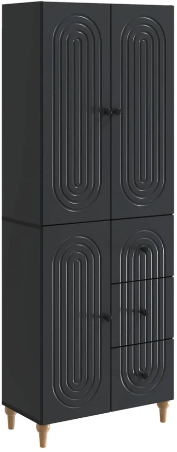 Spintelė 2 pcs 66 x 34,5 x 90 cm Apdirbta mediena