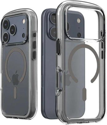 Dėklas Araree Duple M Air MagSafe do iPhone 17 Pro pilka