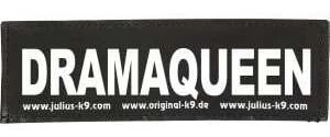 Aksesuaras Julius-K9 Label Dramaqueen, juoda, 2 vnt.