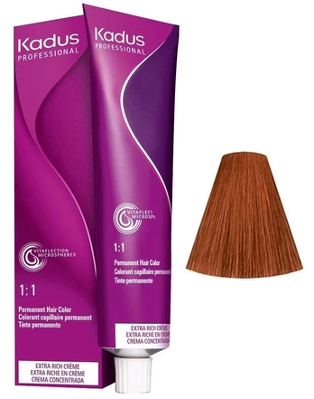 Plaukų dažai Kadus Professional Permanent Color, 6/43, 60 ml