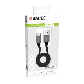 Emtec Cable USB-A/USB-C 1,2m T700