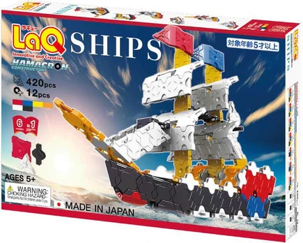 Konstruktorius LaQ "Hamacron Constructor Ships"