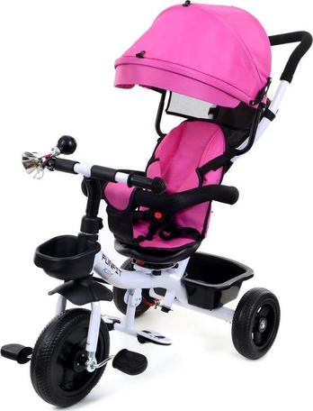 Daugiafunkcinis Triratukas FunFit 4in1, rožinis