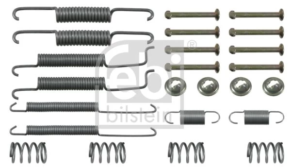 FEBI FE02060 Brake shoe set fitting set