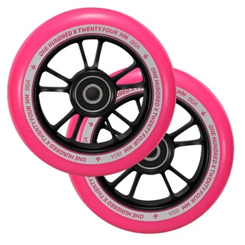 BLUNT Envy 100mm ratukai - Black/Pink, 2vnt