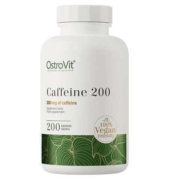 OstroVit Caffeine 200mg, 200 tab