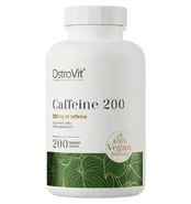 OstroVit Caffeine 200mg, 200 tab kaina