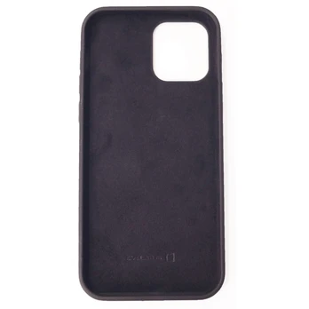 Evelatus Apple iPhone 12 Pro Max Premium Soft Touch silikoninis dėklas, juodas