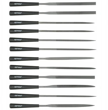 Adata dildžių rinkinys 150mm 12vnt. glotnios Ks Tools