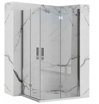 Dušo kabina Rea Molier Chrome Double 80x90
