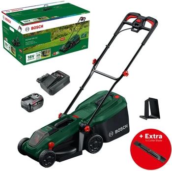 Bosch Powertools Bosch Rotak18V-34 + Starter Set + Mulch Plug (C)