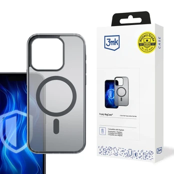 3MK Frosty MagCase iPhone 14 Pro Max juoda/juodas