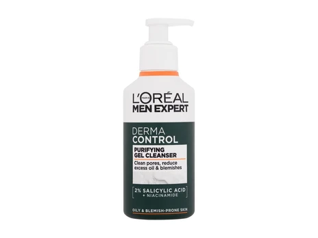 L'Oréal Paris Men Expert Derma Control Purifying Gel Cleanser 260ml Vyrams Valomasis gelis