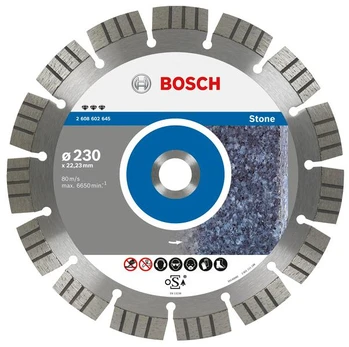 Deimantinis pjovimo diskas Bosch Stone, 350 mm