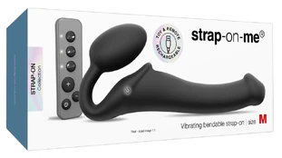 Strap-On-Me Vibrating Strap-On M Black Strap-on dildo kaina