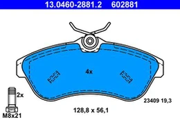 ATE 13.0460-2881.2 Brake pad set
