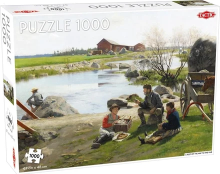 Dėlionė Tactic Puzzle 1000 A poilsis kelyje