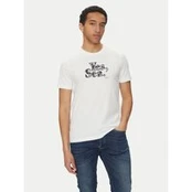 Liu Jo Marškinėliai QA5190 J4924 Balta Regular Fit