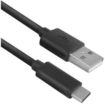 ACT USB 2.0 connection cable A male - C male 1 meter, Zip Bag